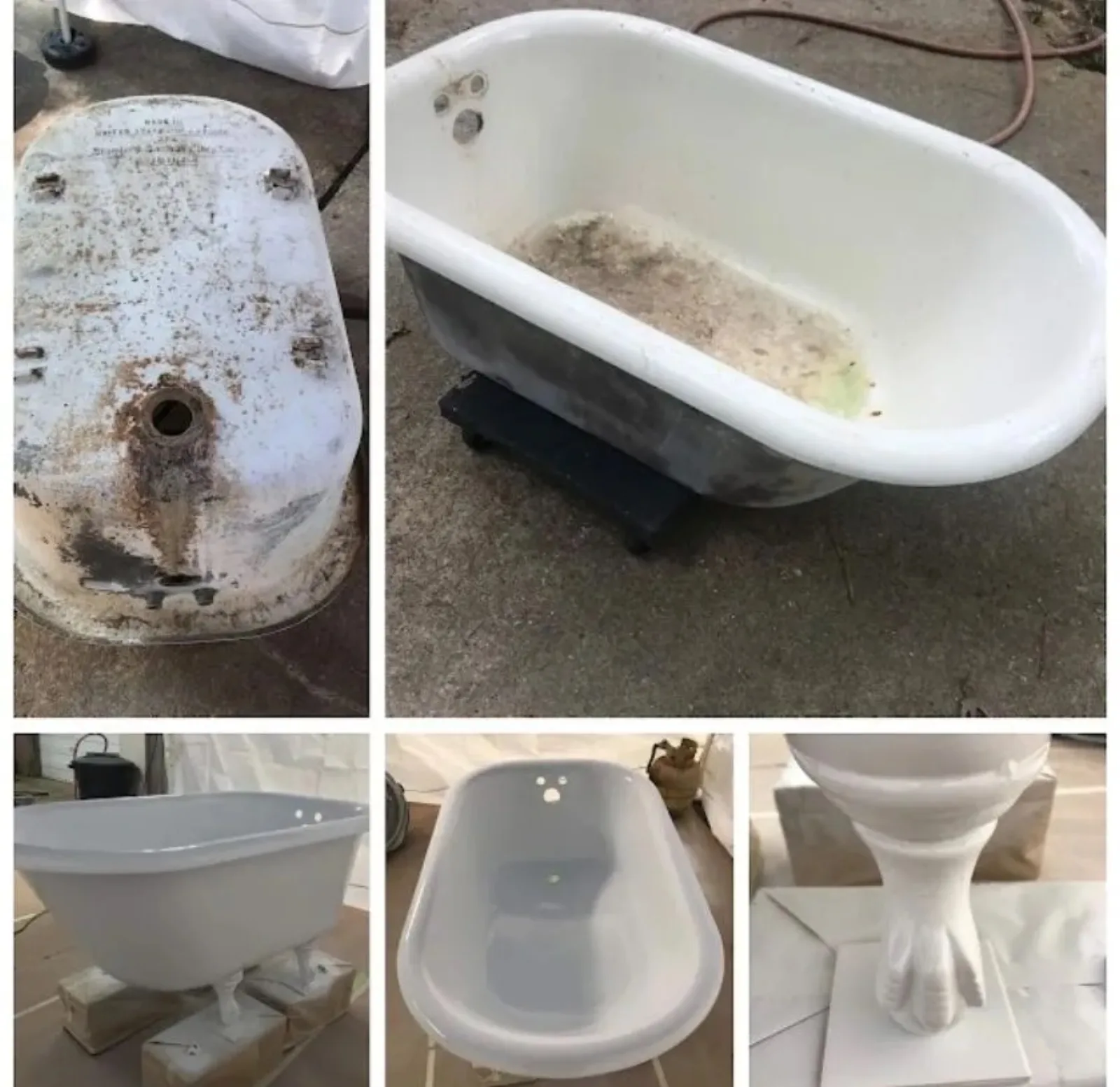 Claw Foot Tub Reglazing