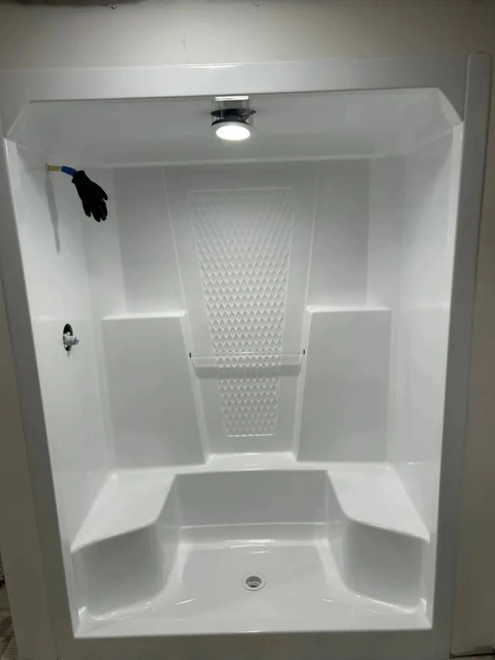 Large Shower Resurfacing