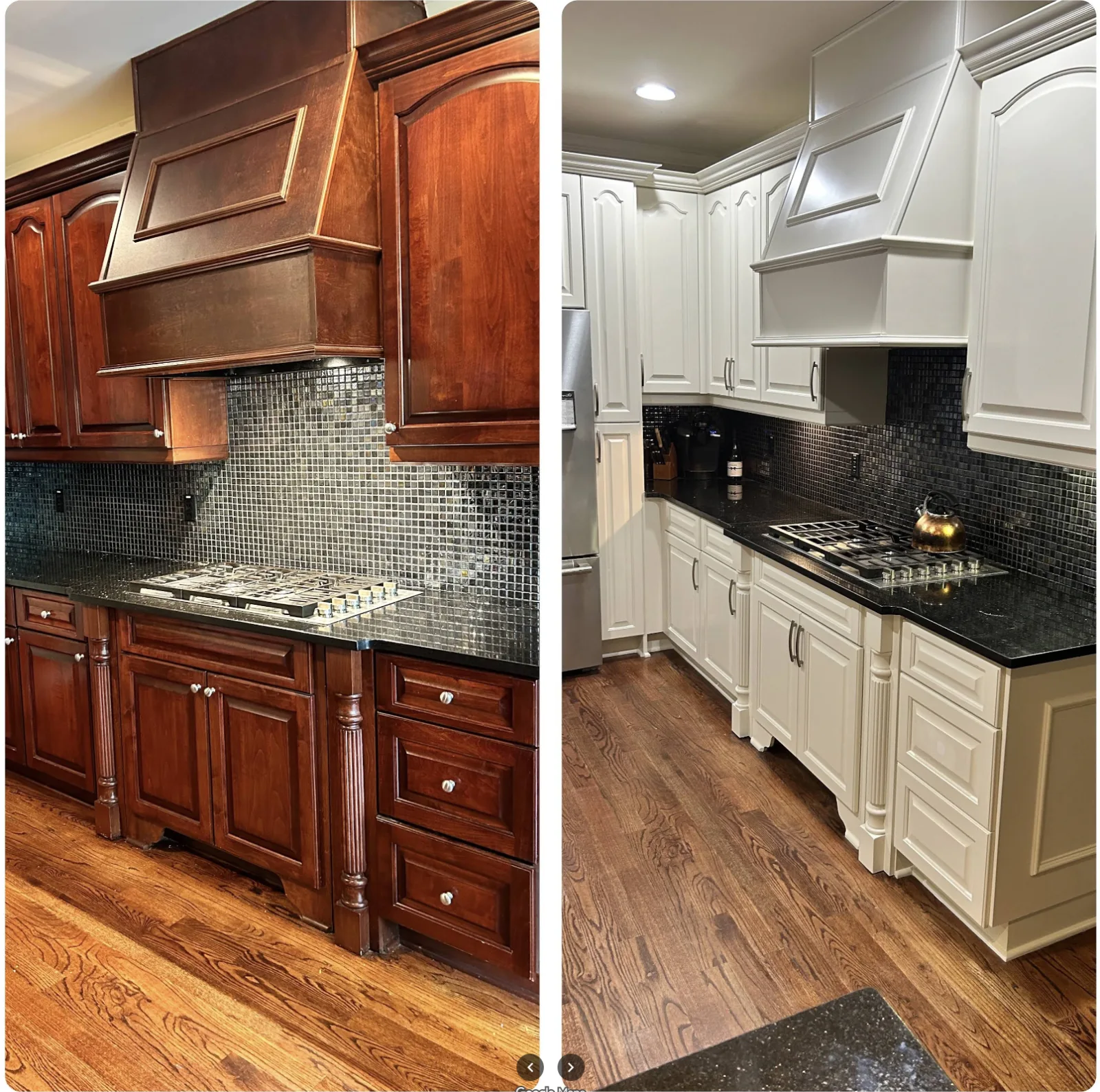 Cabinet Refinishing Project